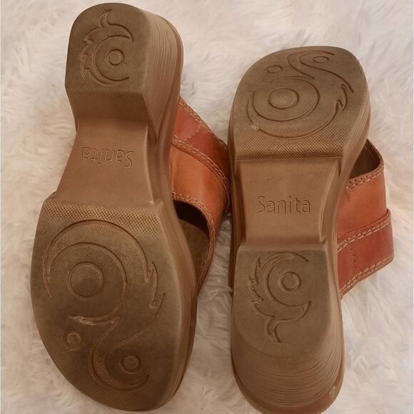 Garnet Hill Sanita Clog Sandal Leather - Picture 7 of 13